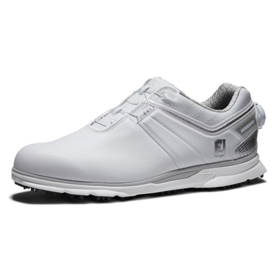 Footjoy Hommes | Footjoy - Chaussures Pro Sl Carbon Boa - Blanc/Argent