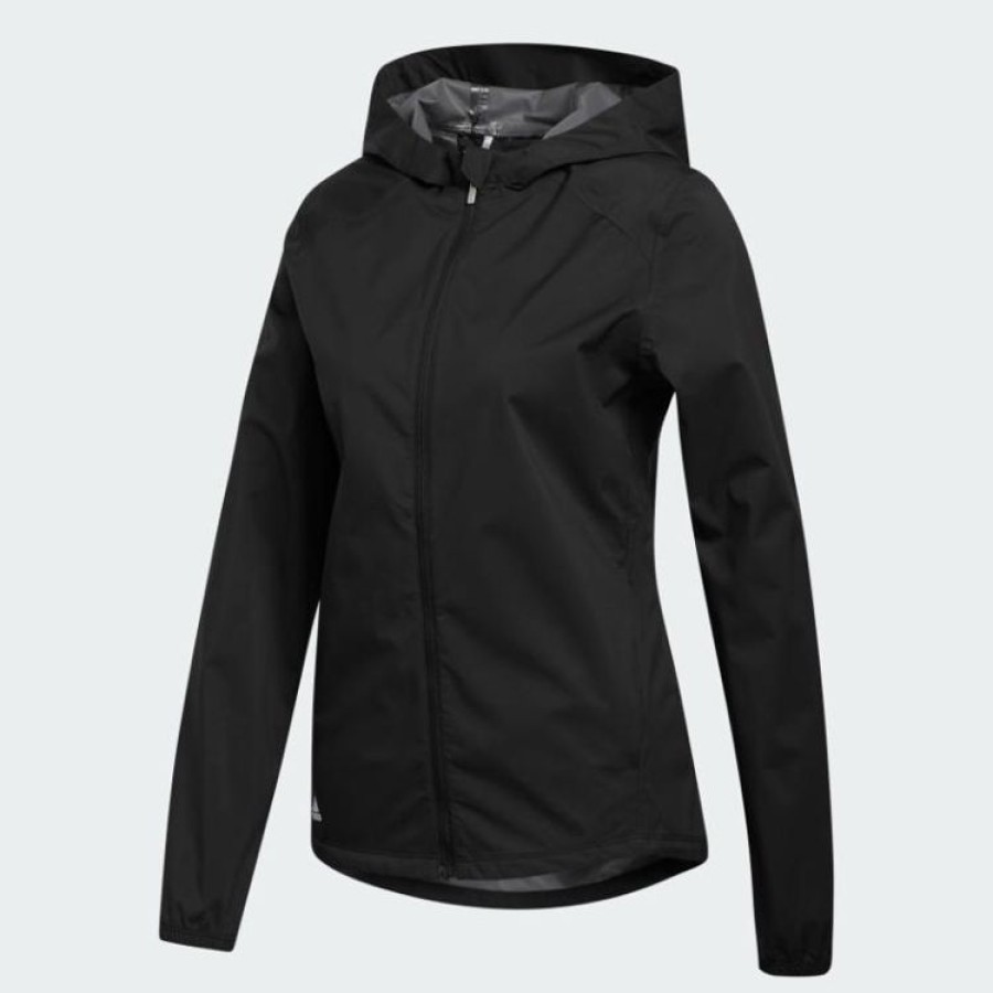 Adidas Pantalons | Adidas - Veste De Pluie Provisional Femme - Noir