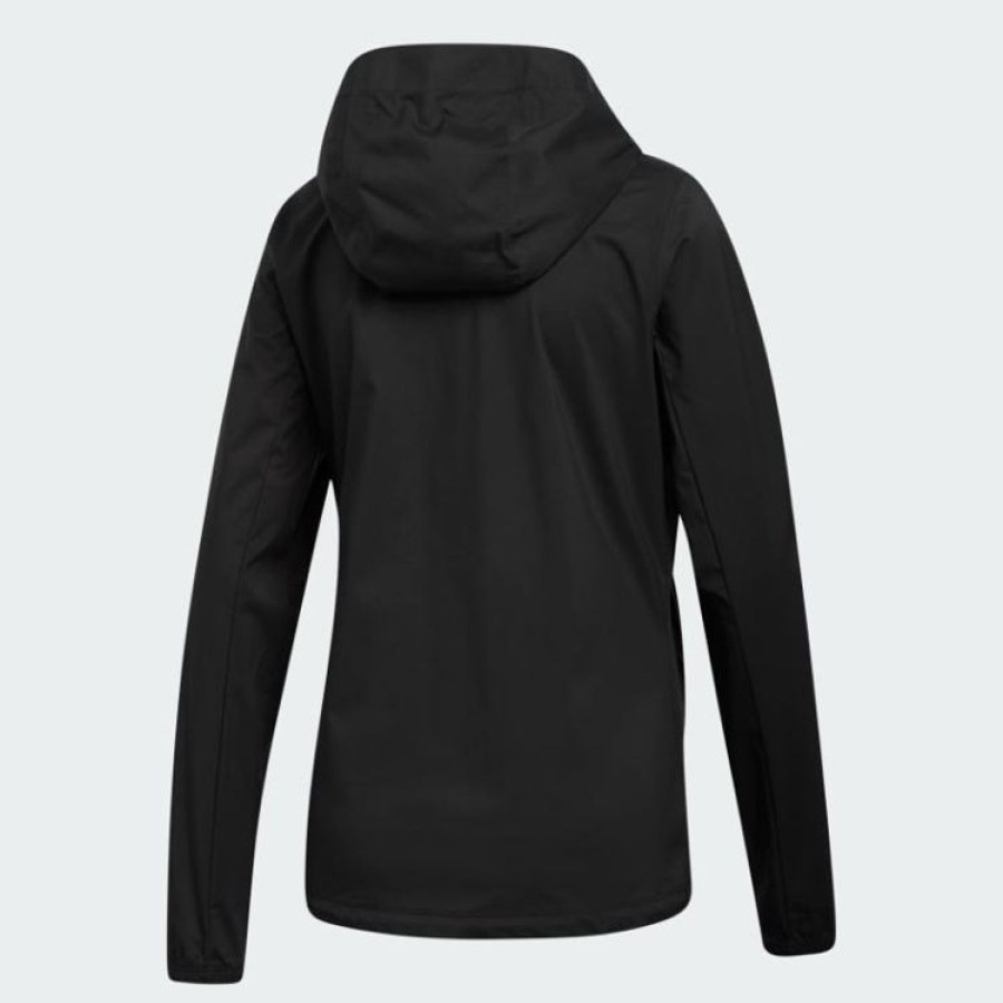 Adidas Pantalons | Adidas - Veste De Pluie Provisional Femme - Noir