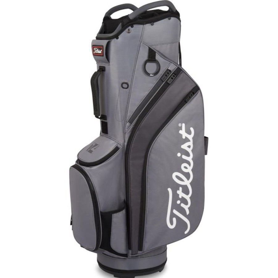 Titleist Sacs De Golf Chariot | Titleist - Sac Chariot Cart 14 - Gris/Blanc