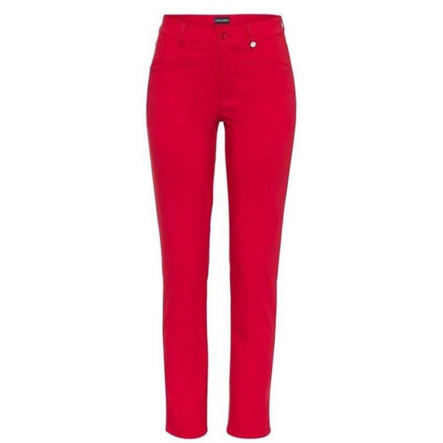 Golfino Gillets & Pulls | Golfino - Pantalon Salome 7/8 Femme - Rouge