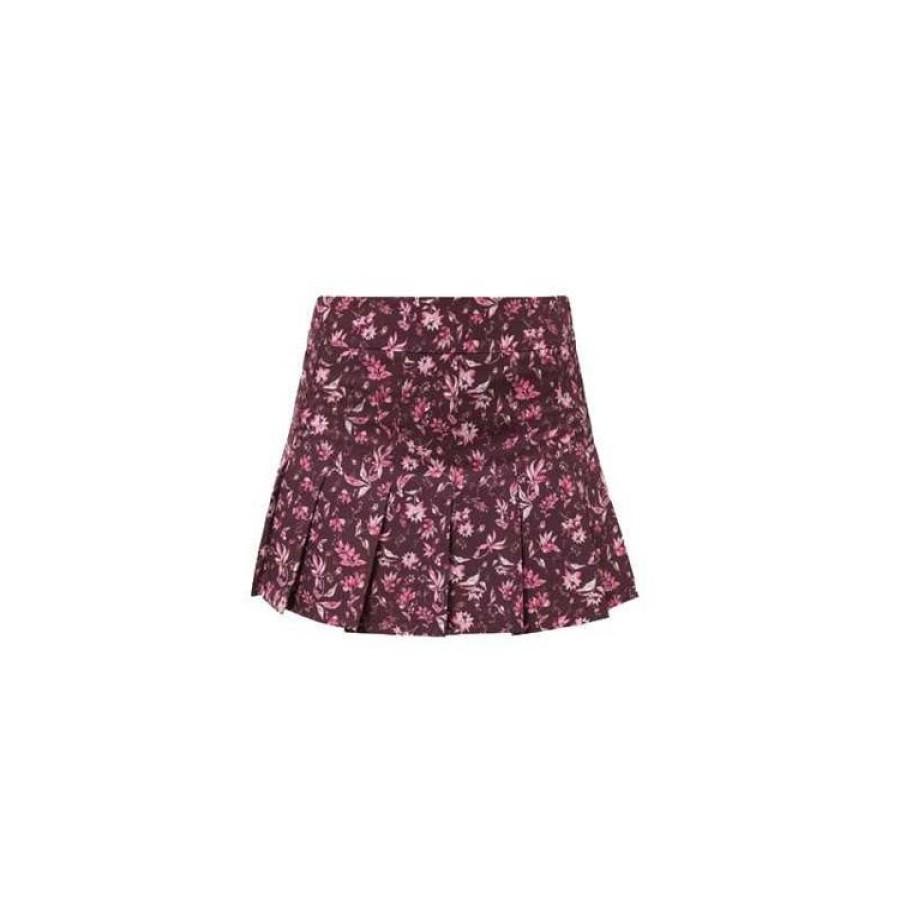 Rohnisch Shorts & Bermudas | Rohnisch - Jupe Plissee Lily - Neon Motifs Fleurs