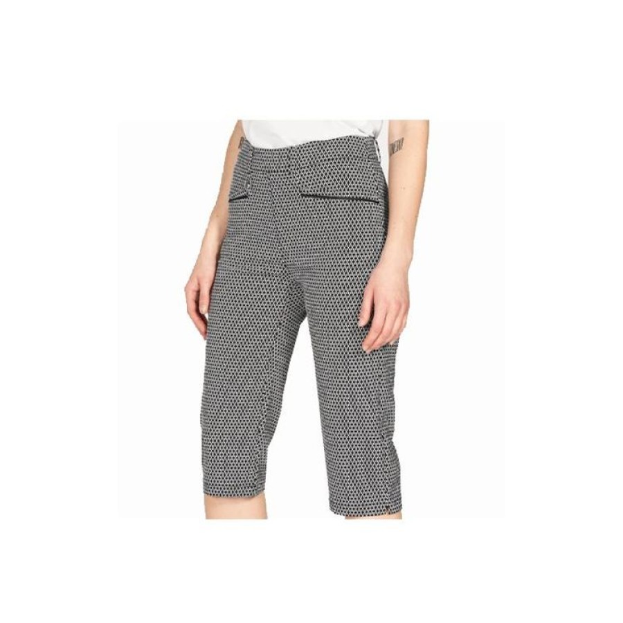 Rohnisch Gillets & Pulls | Rohnisch - Pantalon Pirate Smooth - Gris/Blanc