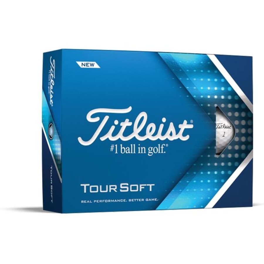 Titleist | Titleist - Balles Tour Soft 22 - Blanc