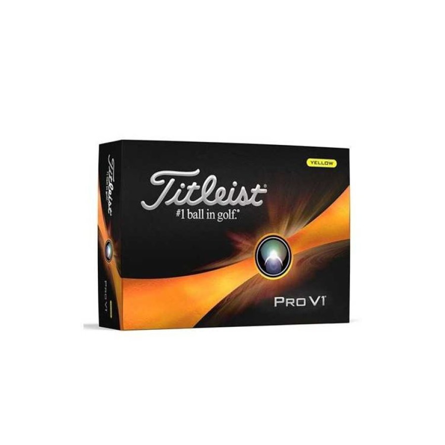 Titleist | Titleist - Balles Pro V1 2023 - Jaune