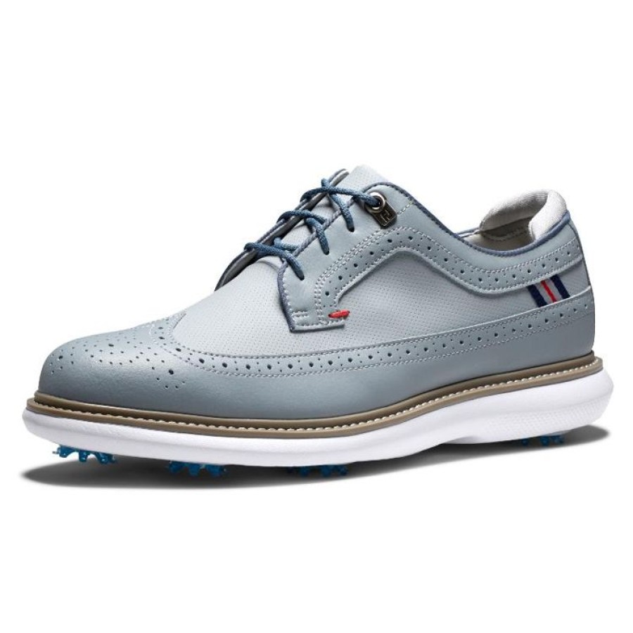 Footjoy Hommes | Footjoy - Chaussures Homme Traditions 2022 - Gris