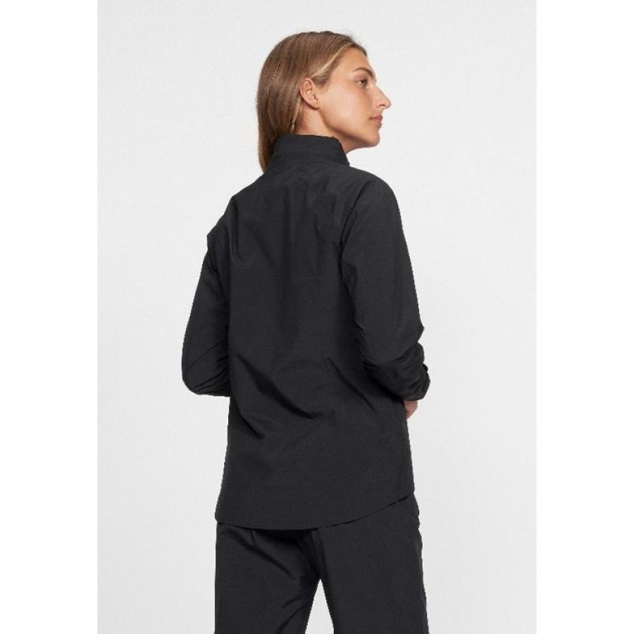 Rohnisch Pantalons | Rohnisch - Veste De Pluie Storm Femme - Noir