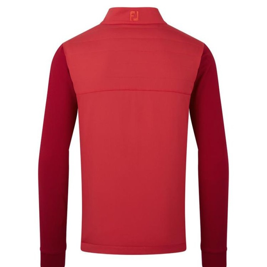 Footjoy Sweats & Chill Out | Footjoy - Veste Hybride Chaude - Rouge