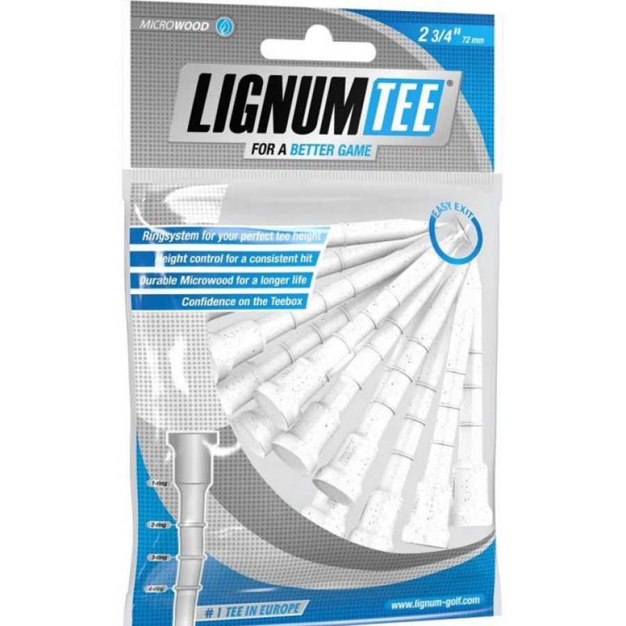 Lignum Tees De Golf | Lignum - Tees 2 3/4 - 72 Mm Blanc