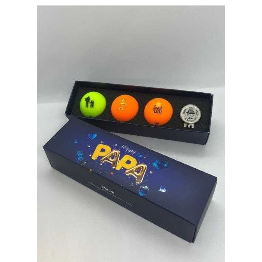 Volvik | Volvik - Coffret Papa (3 Balles +Ball Marker)