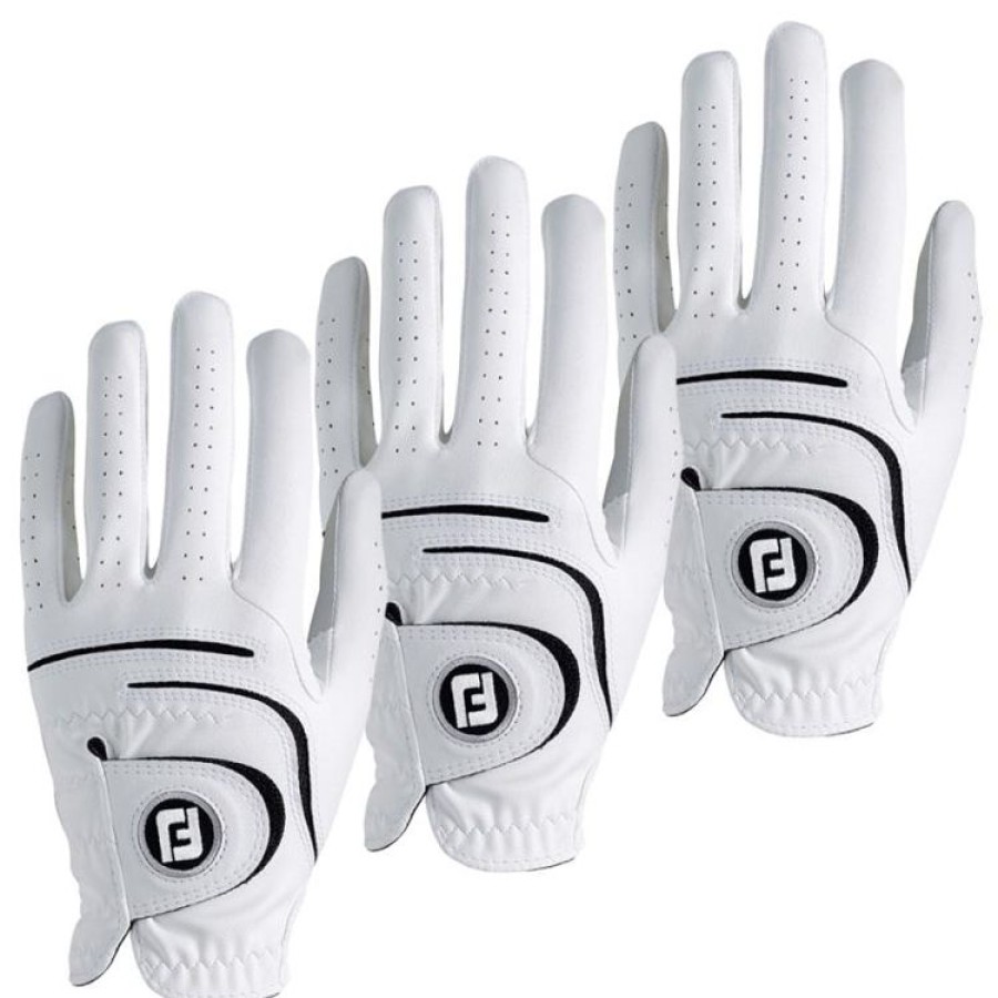 Footjoy Gants De Golf Droitiers | Footjoy - Gant Weathersof Pack De 3