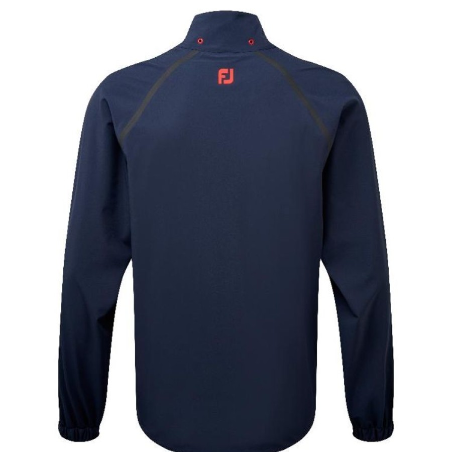 Footjoy Pulls | Footjoy - Veste Hydrotour - Marine/Noir/Orange