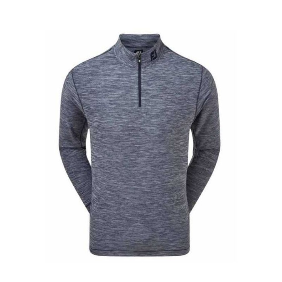 Footjoy Vestes & Blousons | Footjoy - Sweat Chill Out Homme Space Dye - Gris