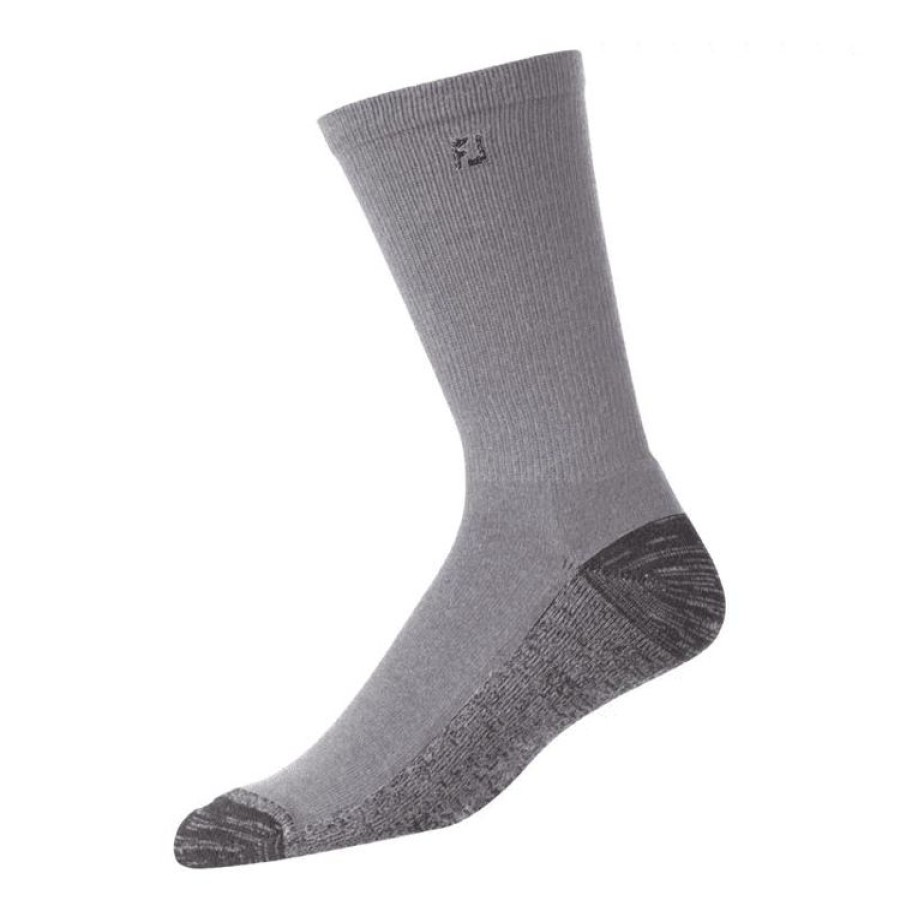 Footjoy Ceintures | Footjoy Chaussettes Homme Prodry Crew Gris