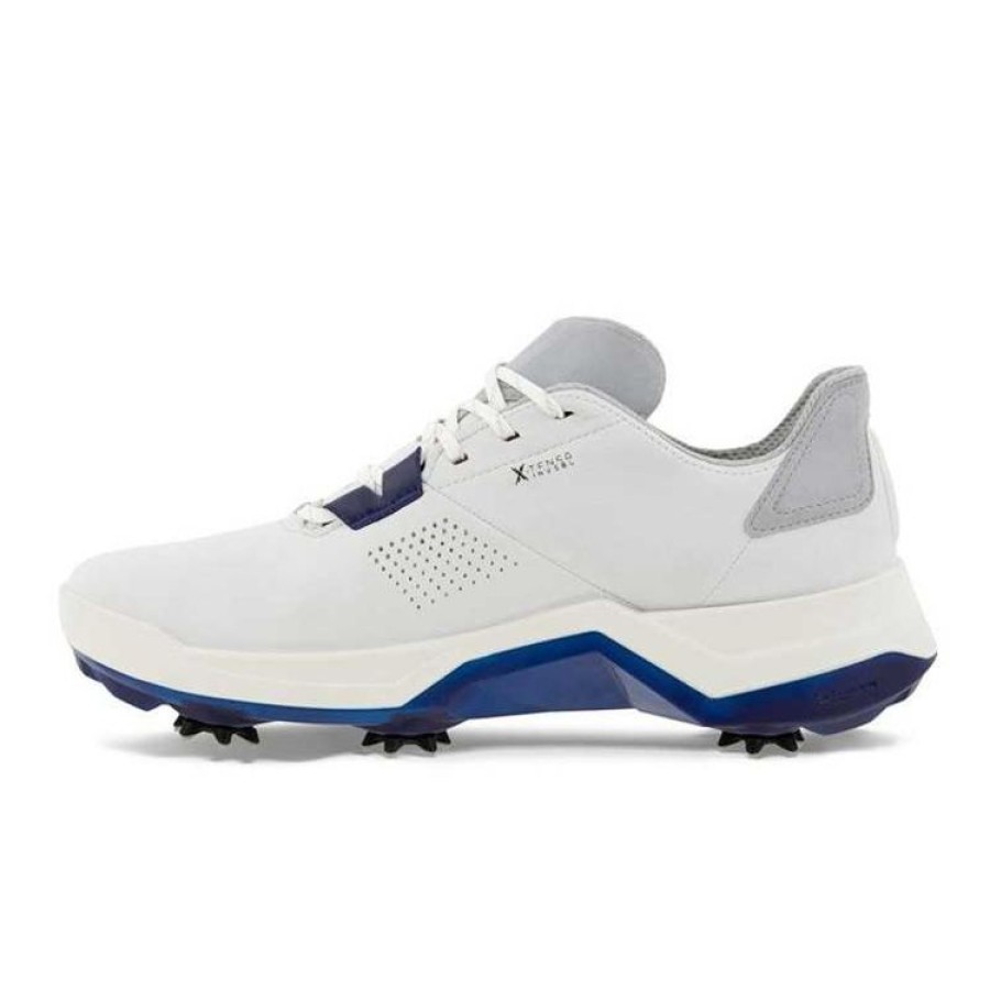 Ecco Hommes | Ecco - Chaussures Biom G5 Homme - Blanc/Bleu