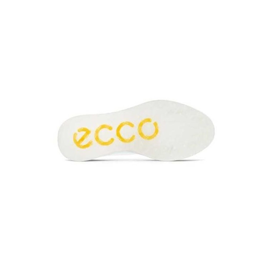 Ecco Femmes | Ecco - Chaussures Femme Golf S-Three - Blanc/Bleu