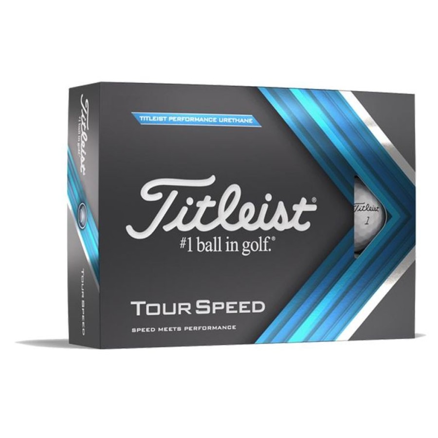 Titleist | Titleist - Balles Tour Speed - Blanc