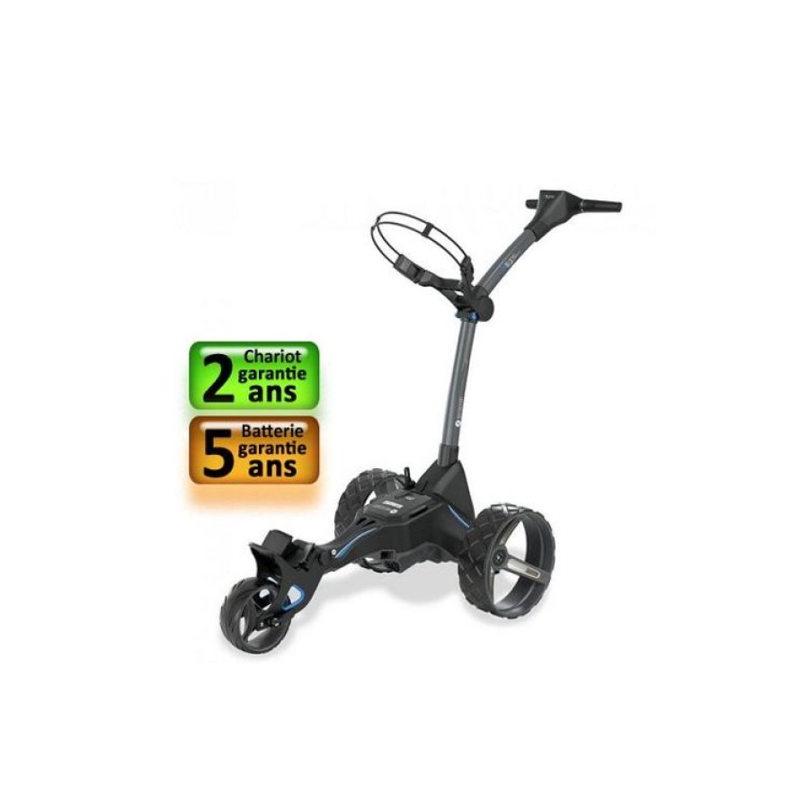 Motocaddy Chariots Electriques De Golf | Motocaddy - Chariot Electrique M5 Gps Frein - Graphite