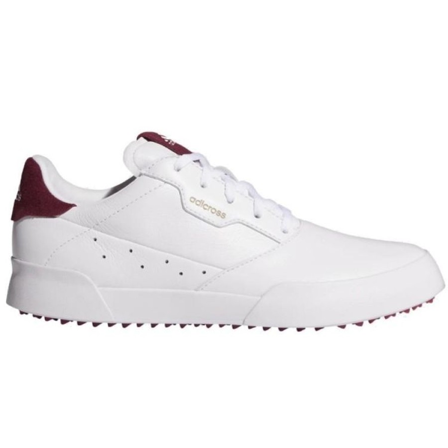 Adidas Femmes | Adidas - Adicross Retro Femme Blanc/Rose