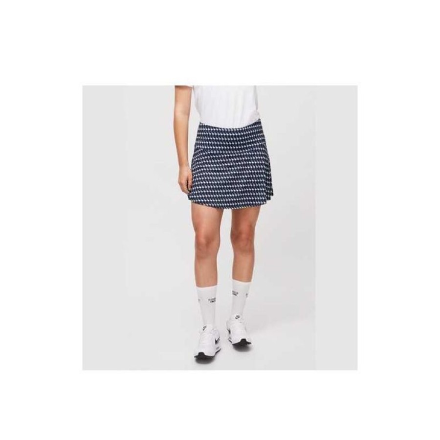 Rohnisch Shorts & Bermudas | Rohnisch - Jupe Amy - Marine Avec Flamant Blanc