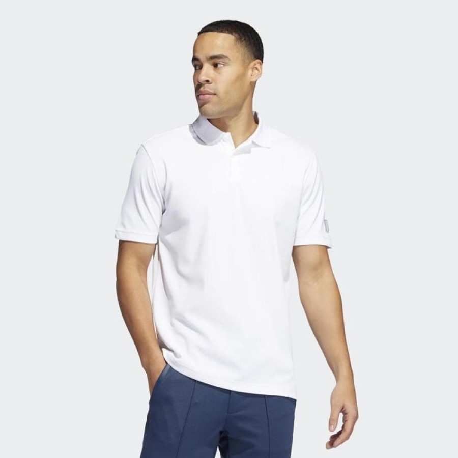 Adidas Polos | Adidas - Polo Go To Recycled - Blanc-Blanc