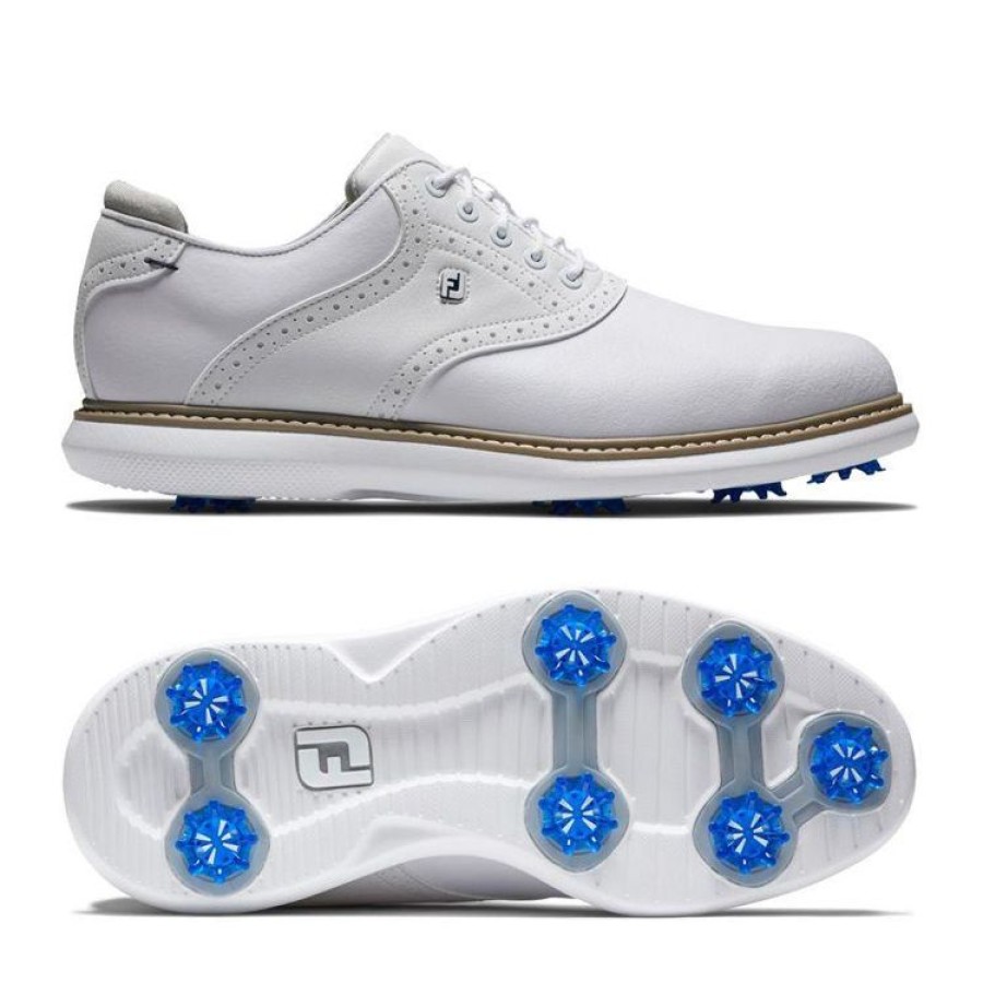 Footjoy Hommes | Footjoy - Chaussures Fj Traditions - Blanc